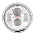 thumbnail image 3 of Fydun Moto Phare Universel Vintage Rond Moto LED Phare Lampe Modification Accessoire, 3 of 8