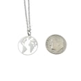 thumbnail image 3 of Graduation Globe Necklace in Stainless Steel, 3 of 7