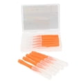 thumbnail image 2 of MERIGLARE 1 Fonts Interdental Brush Toothbrush Brush Cleaning Tool - Orange, 2 of 9