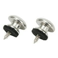 thumbnail image 3 of MYG 2 Pcs Guitar Strap Button Locks Secure Screw Bass Ukulele Belt Buckle Buttons, 3 of 9