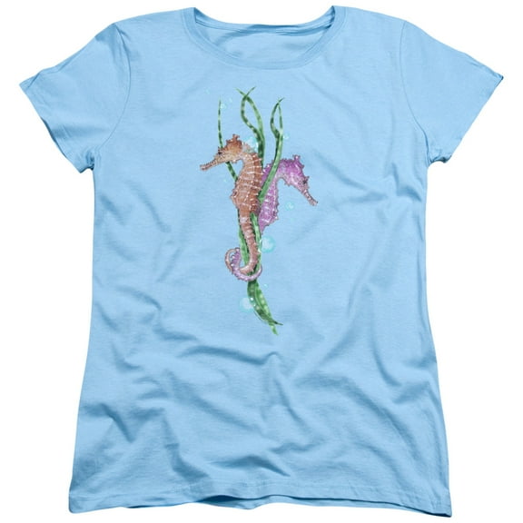 Wildlife - Seahorse Dance - Women's Short Sleeve Shirt - Small