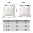 thumbnail image 4 of Funda de almohada súper suave Peso Pluma con cremallera para dormitorio, sofá, sillón, fundas de almohada mullidas y acogedoras para todas las estaciones, almohada cuadrada, 4 of 8
