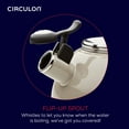 thumbnail image 3 of Circulon 48169 2-Quart Whistling Gray Teakettle with Flip-Up Spout, 3 of 6