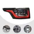 thumbnail image 2 of Miumaeov Left Driver Side Rear Taillight Tail Lamp Assembly For 2018-2021 Land Rover Range Rover Sport, 2 of 22