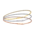 thumbnail image 5 of Flexible Diamond Bangle Bracelet 1.00 ct 14k Rose Gold | Artisan Carat, 5 of 7