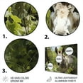thumbnail image 3 of Designart "Gentle Companion Grey Donkey in Pastoral" Animals Metal Wall Art Prints, 3 of 5