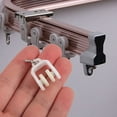 thumbnail image 5 of NIAIZEK Smooth Rolling Curtain Gliders with Plastic Alloy Round Track Sliders for Drapery and Window Treatments, 5 of 6