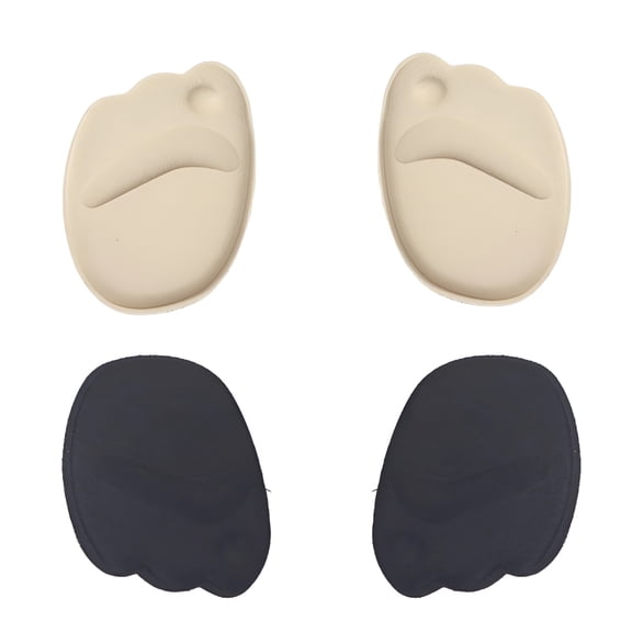 TELOLY 4 Counts Shoe Filler Heel Pads for Womens Shoes - Toe Inserts for Too Big Fit, Shoe Filler for Too Big Shoes Women with Toe Inserts