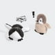 thumbnail image 4 of Peluche Pingüino Tierno Suave - Muñeco Blando Divertido Xtellar gris, 4 of 4