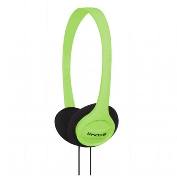 Portable On-Ear Headphone With Adjustable Headband - Green