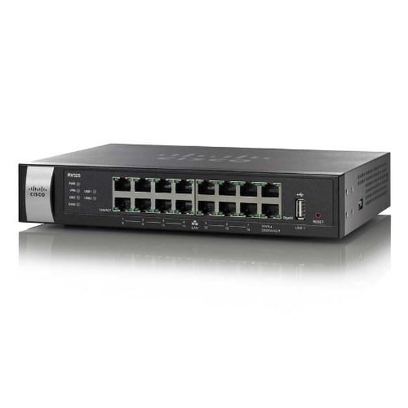 Router VPN Cisco RV325 con Doble WAN Gigabit y Puertos USB