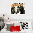 thumbnail image 4 of Nawypu Horse Wall Art - Horses Wall Art & Decor - Barn Farmhouse Living room Home Decor - Teens Bedroom Girls Room Poster Set - Country Western Shabby chic Boho 20x16 inch, 4 of 4