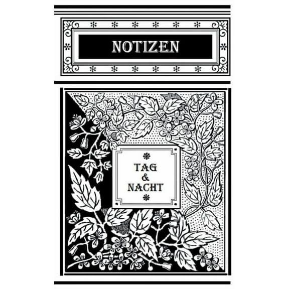Tag und Nacht (Notizbuch): Notizbuch, Notebook, Vintage, Old Fashion, Klassiker, Edel, Design, Einschreibbuch, Tagebuch,, (Paperback)