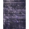 thumbnail image 1 of Ahgly Company Machine Washable Indoor Rectangle Abstract French Lilac Purple Area Rugs, 7' x 10', 1 of 7