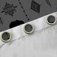 thumbnail image 4 of Feelyou Bear Adult Black Out Curtains, Western Boho Damask Curtains Pack of 2 (42x63 Each), 4 of 6
