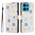 thumbnail image 1 of FOXDOCK Funda Tipo Cartera para Motorola Moto G75 con Soporte y Correa – Diseño de Patrones Lindos, 1 of 6
