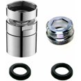 thumbnail image 1 of Su llave de ventilación amigable, el filtro de agua con economía de ahorro a 360 grados se adapta al cable exterior M22 y M24 hembra para la cocina y el baño (Silver) esquí esquí Gafas de esquí, 1 of 5