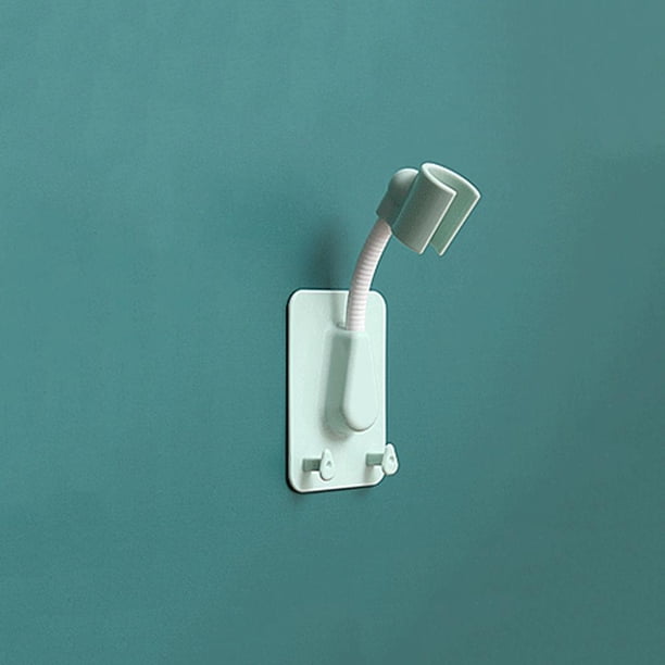 Soporte de soporte ajustable para cabezal de ducha de mano montado en la pared para baño (verde) Sywqhk Libre de BPA