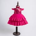 thumbnail image 4 of Vestido Vestido Infantil Vestido Princesa Vestido Niña Malla Abullonada Ropa Infantil Disfraces Vestido Infantil Verano, 4 of 5