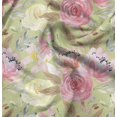 thumbnail image 1 of Soimoi Polyester Crepe Fabric Leaf Floral Fabric Prints by Yard 52 Inch Wide, 1 of 6