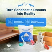 Sandpiper Play Sand for Kids, 25 Lbs Silica Sand for Sandbox, Crafts & Sensory, 4 Pack