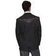 thumbnail image 2 of Scully Men's Floral Embroidery Western Jacket Charcoal Grey 36 REG  US, 2 of 2