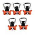 thumbnail image 1 of 5Pcs RV Track Lock Fixed Buckle Stainless Steel Guide Ring for Motorhomes Campers Trailer porte, 1 of 5