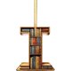 thumbnail image 1 of Adornos de árbol de Navidad con forma de libro, colgante de estantería con forma de letra, adorno de bibliotecario para amantes de los libros, adorno de acrílico para Navidad, regalo para amantes de l, 1 of 7