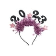 thumbnail image 3 of Diadema de Feliz año Nuevo 2023 jinwen diadema decorativa brillante sombreros de cosplay, 3 of 8