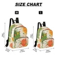 thumbnail image 3 of Fashion Quilted Backpack for Women Lightweight Travel Daypack Casual Bag for Shopping Travel Paint Splatter Pattern S, 3 of 7