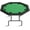 Green plastic cup, variant on Octagon Poker Table with 8 Cup Holders, Casino Leisure Table for 8 Players, Blackjack Gaming Table with Water-Resistant Cushioned Rail
