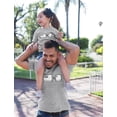 thumbnail image 6 of Copy Paste Matching Set T-Shirts For Father & Son / Daughter Toddler & Men's Set Dad Gray Small / Child Gray 5/6, 6 of 9