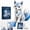 #B, variant on Arctic Winter Guardians DIY Patchwork Kit, Felt Animal Sewing Kit for Beginners, 3D Polar Mythical Creature Plush, Pre-Cut Handmade Craft for Home Decor & Gift (#A)
