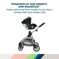 thumbnail image 3 of Safety 1st Grow and Go Sprint 6-in-1 Modular Travel System Featuring onBoard FLX Infant Car Seat, Inkstorm, 3 of 8