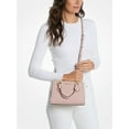 thumbnail image 4 of Michael Kors Outlet Marilyn Small Color-Block Saffiano Leather Messenger Bag - Powder Blush Multi, 4 of 4