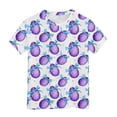 thumbnail image 5 of UngA Girl Easter Shirt Graphic Tees for Kids Tops Bunny Short Sleeve T Shirts for Toddler Girls (Purple,1-2 Years), 5 of 6