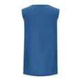 thumbnail image 4 of Aueoeo Sleeveless Tank Top for Women Summer Top Classic Tunic Tee Shirts Casual Vests Loose Fits Fashion Outfits, 4 of 8