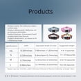 thumbnail image 5 of HUGFEGWE Reflective Dog Collar, Leash, pet Print Collar, Adjustable Dog Collar CJB91-104739, 5 of 5