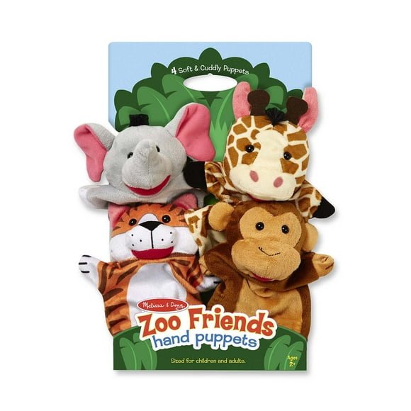 Melissa & Doug 19081 Zoo Friends Hand Puppets