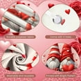 thumbnail image 4 of Red White Theme Love Welcome Banner Heart Pattern Romantic Display Gnome Design LOVE Letter Heart Backdrop for Valentine's Day Party Romantic Gathering Welcome Event, 4 of 9