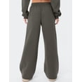 thumbnail image 5 of BAKREP Women's Sweatpants Wide Leg Elastic Loose Relaxed Sweat Pants Spring Winter Clothes Baggy Drawstring Joggers with Pockets, 5 of 12