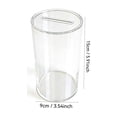 thumbnail image 1 of SouMaox Transparent Money Box, One-Way Deposit Slot, Visible Savings, Cash Storage, for Home Office Use, 1 of 9