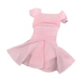 thumbnail image 4 of Traje de falda plisada a escala 1:6, ropa de cosplay, camiseta hueca elegante de moda y rosa, 4 of 9
