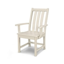 POLYWOOD Vineyard Dining Arm Chair in Sand