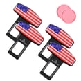 thumbnail image 5 of Hunlyman 2 Pack Car Seat Belt Clip Buckle Car Trim Accessories Seat Belt Clip Adjuster Clips for Most Cars To Make Your Driving More Comfortable & Flexible Accessories, 5 of 6