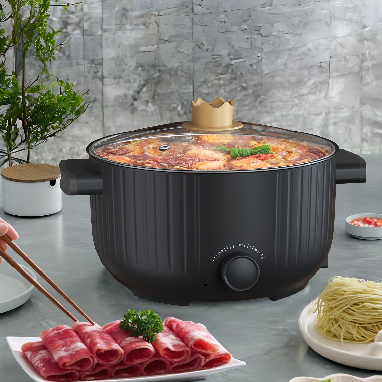 Crockpot™ 4-Qt. Digital Countdown Slow Cooker with Hinged