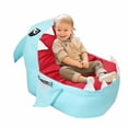 thumbnail image 2 of Cartoon Shark Shape Bean Bag for Kids Toys Clothes Storage, 2 of 8
