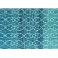 thumbnail image 1 of Ahgly Company Indoor Rectangle Abstract Light Blue Modern Area Rugs, 5' x 8', 1 of 4
