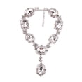 thumbnail image 1 of Jumpingount Collar de cristal de aleación para mujer, decoración de moda, collares llamativos, accesorio de joyería, boda, club nocturno, Bar, fiesta Ropa, zapatos y accesorios Miscelánea Blanco Jumpingount AP014884-04, 1 of 1