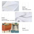 thumbnail image 2 of Yayeee Kitchen Hanging Hand Towels Set of 2 with Loop Bathroom Absorbent Tie Towel, Beige Cats Reading, 2 of 7